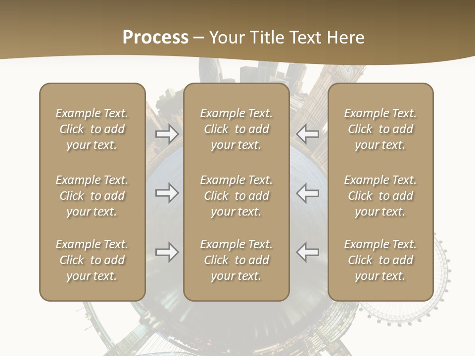 Parliament Hemisphere Sky PowerPoint Template