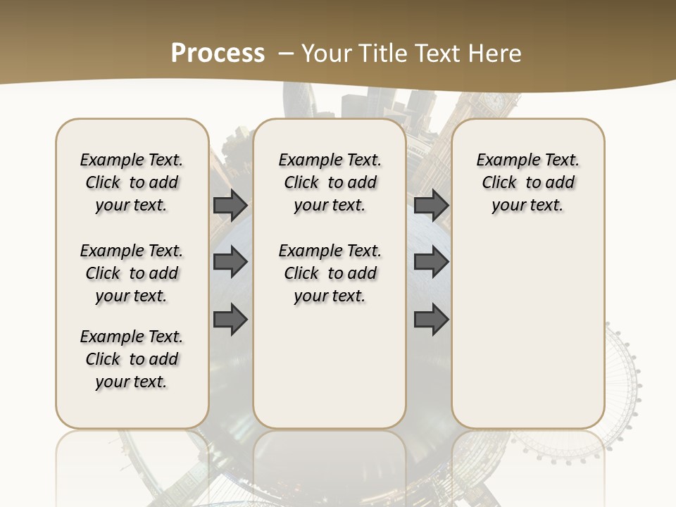 Parliament Hemisphere Sky PowerPoint Template