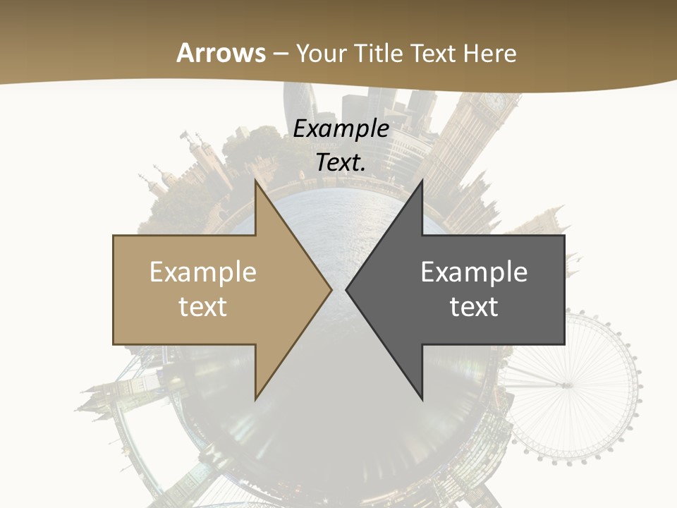 Parliament Hemisphere Sky PowerPoint Template