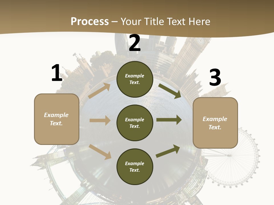 Parliament Hemisphere Sky PowerPoint Template