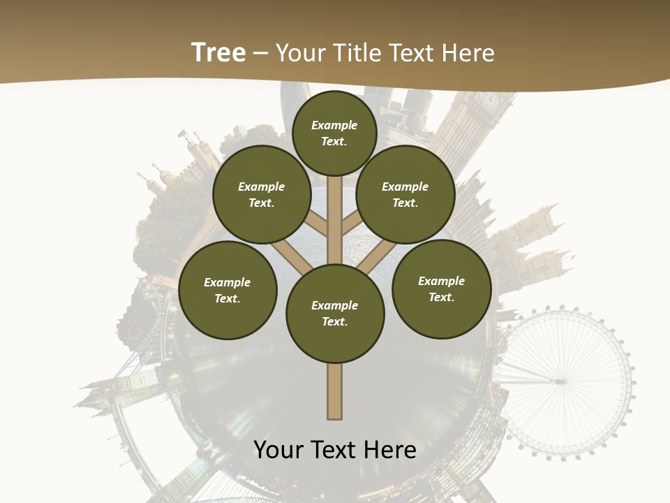 Parliament Hemisphere Sky PowerPoint Template