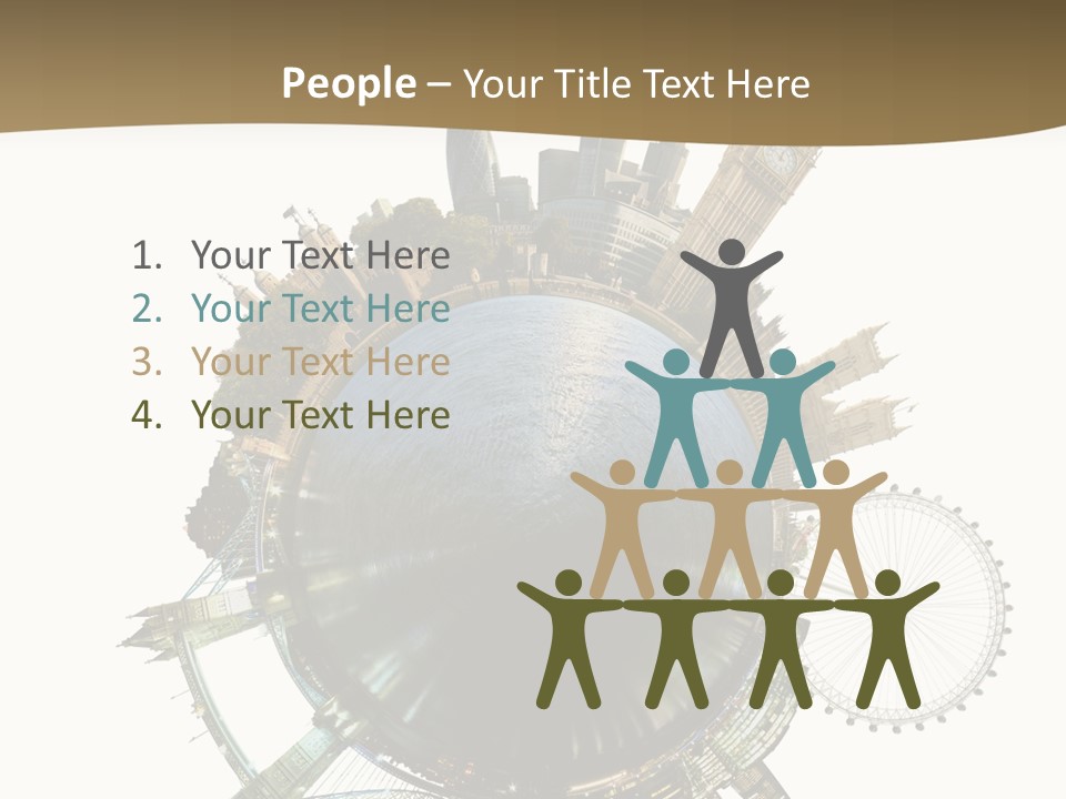 Parliament Hemisphere Sky PowerPoint Template