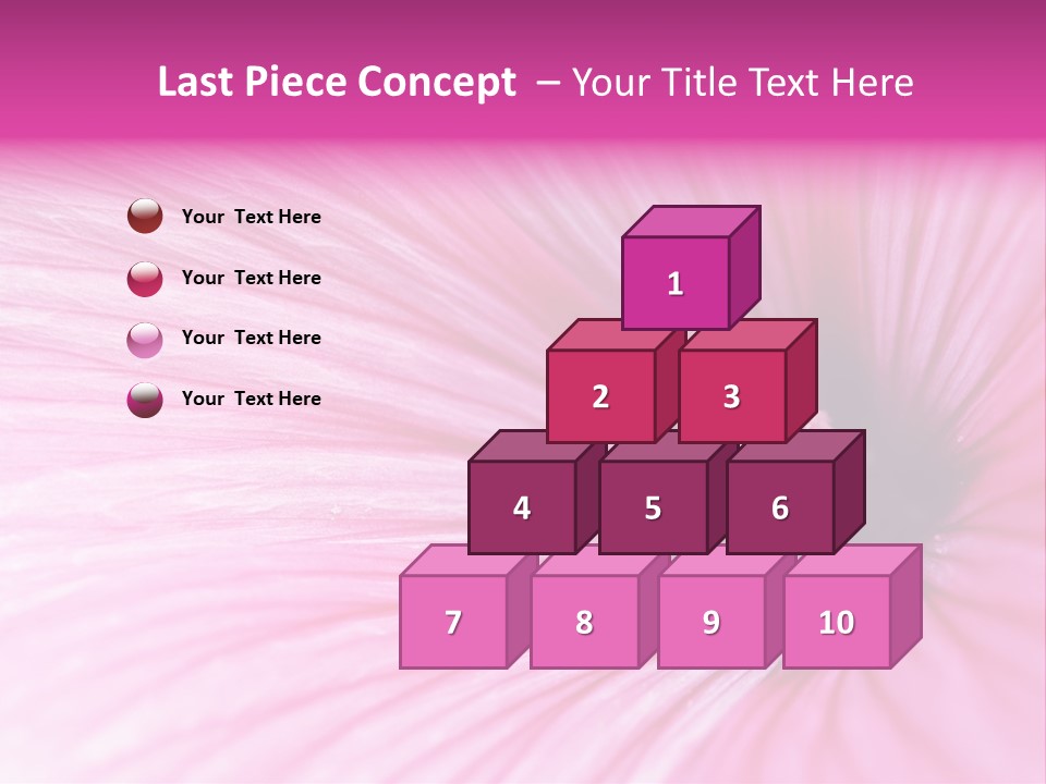 Regal Mallow Flower Nature PowerPoint Template