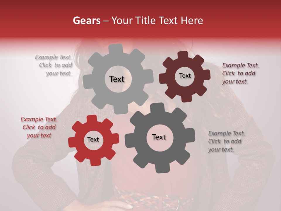 Pretty Gray Attractive PowerPoint Template