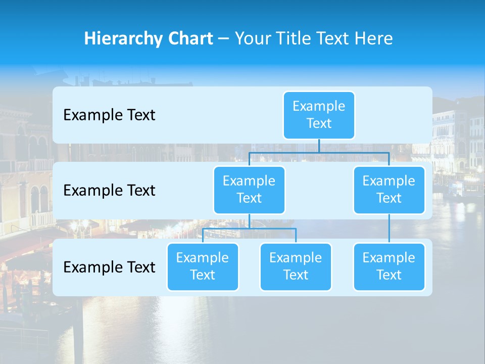 Light Cityscape Venetian PowerPoint Template