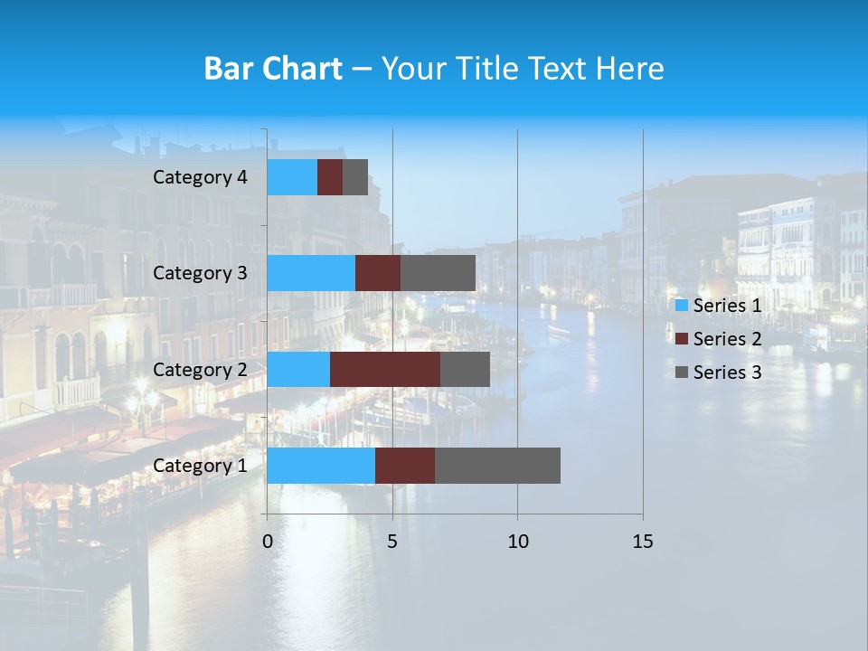 Light Cityscape Venetian PowerPoint Template