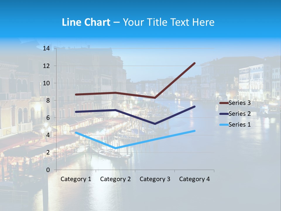 Light Cityscape Venetian PowerPoint Template