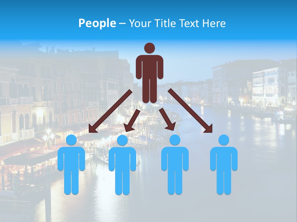 Light Cityscape Venetian PowerPoint Template