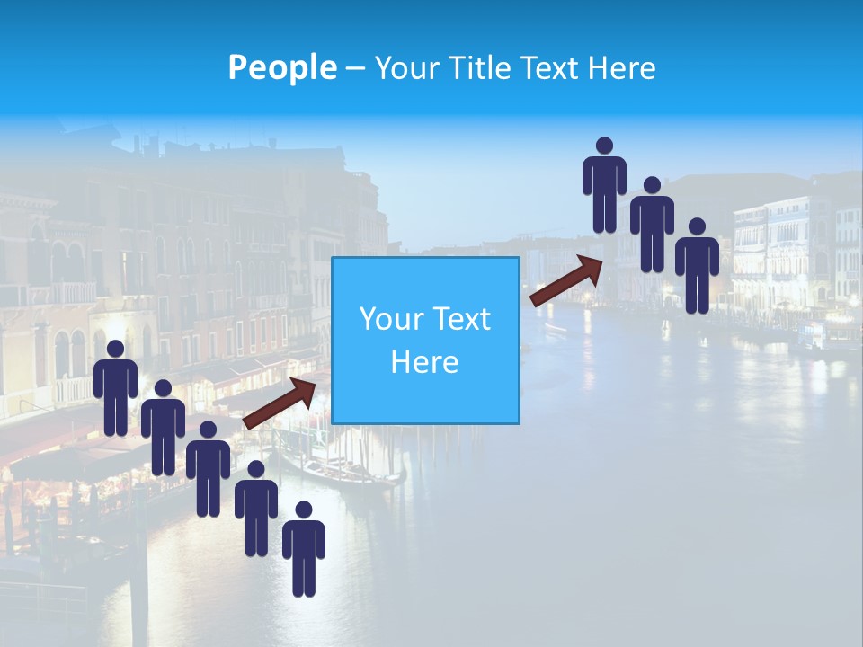 Light Cityscape Venetian PowerPoint Template