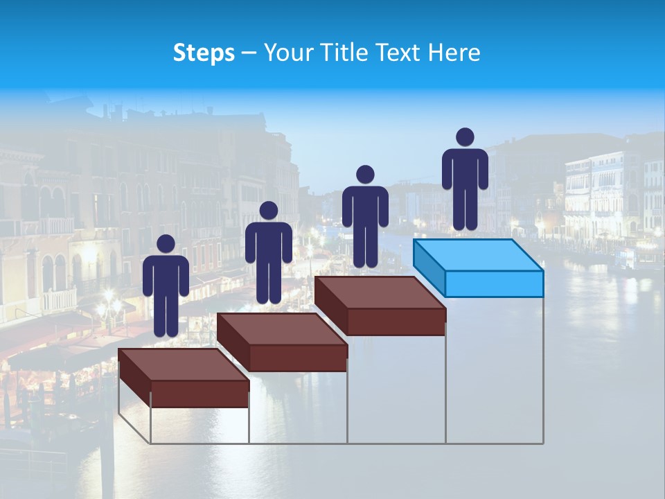 Light Cityscape Venetian PowerPoint Template