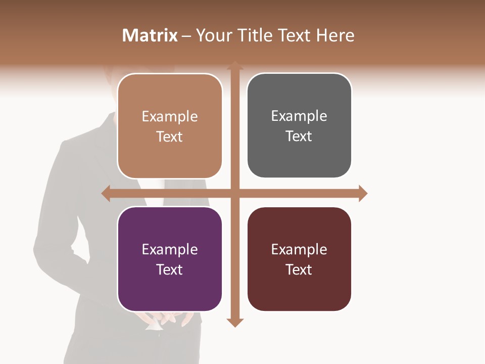 Attractive Suit Assistant PowerPoint Template