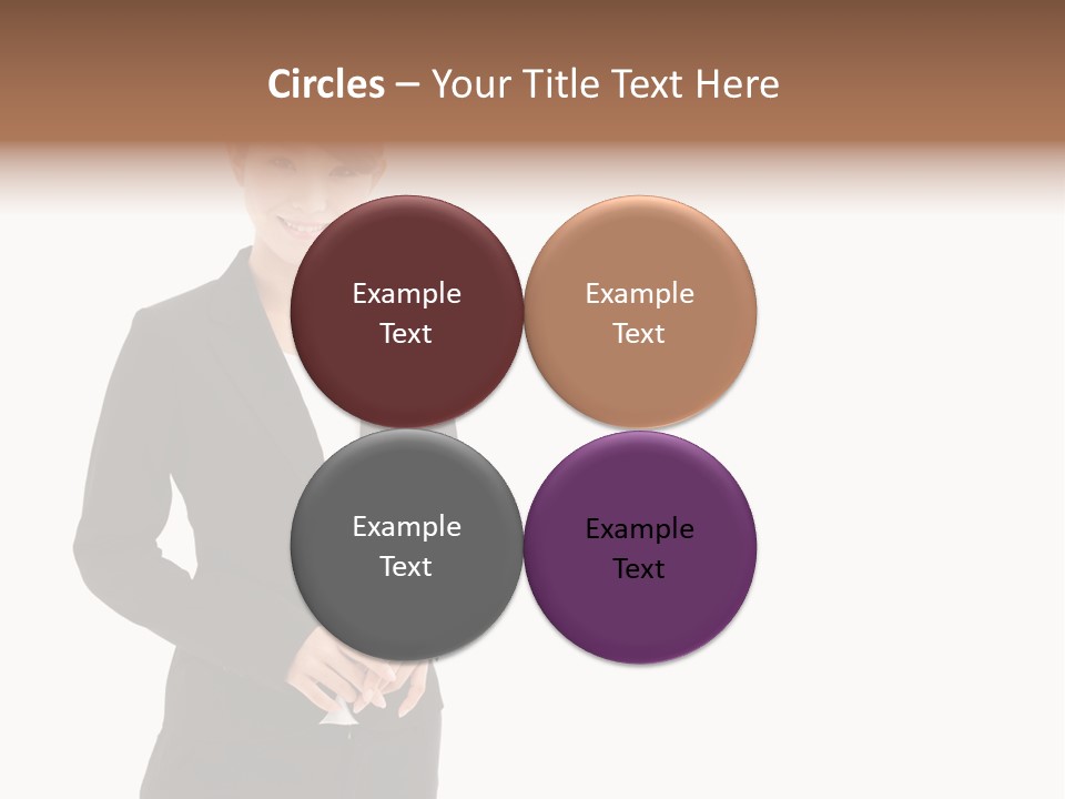 Attractive Suit Assistant PowerPoint Template