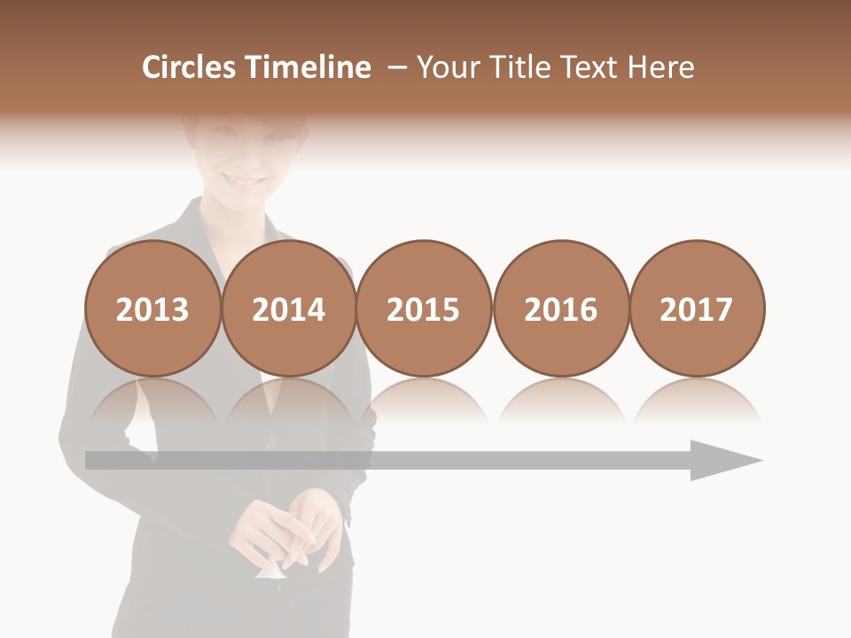 Attractive Suit Assistant PowerPoint Template