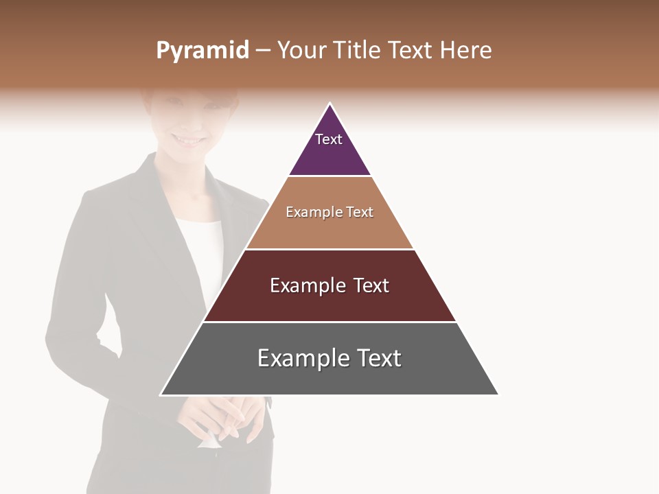 Attractive Suit Assistant PowerPoint Template