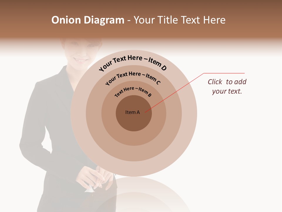 Attractive Suit Assistant PowerPoint Template