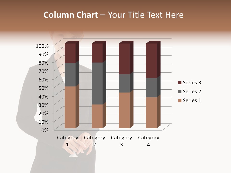 Attractive Suit Assistant PowerPoint Template