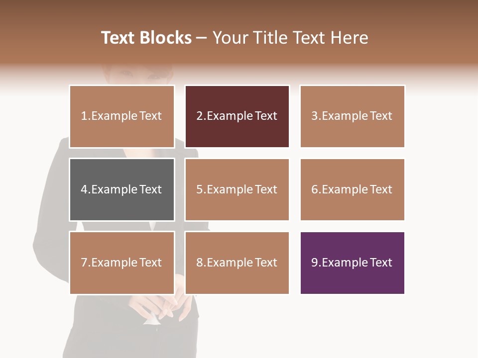 Attractive Suit Assistant PowerPoint Template
