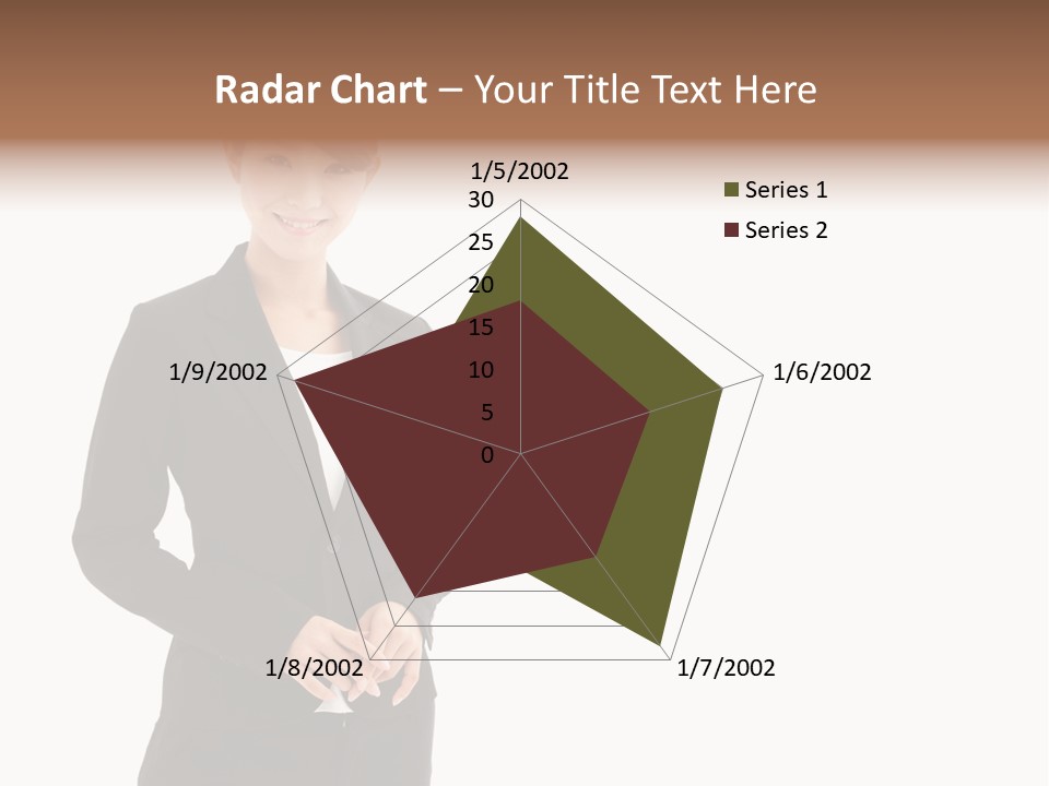 Attractive Suit Assistant PowerPoint Template