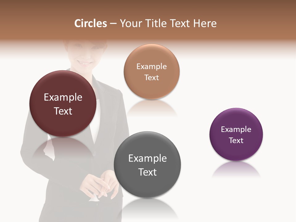 Attractive Suit Assistant PowerPoint Template