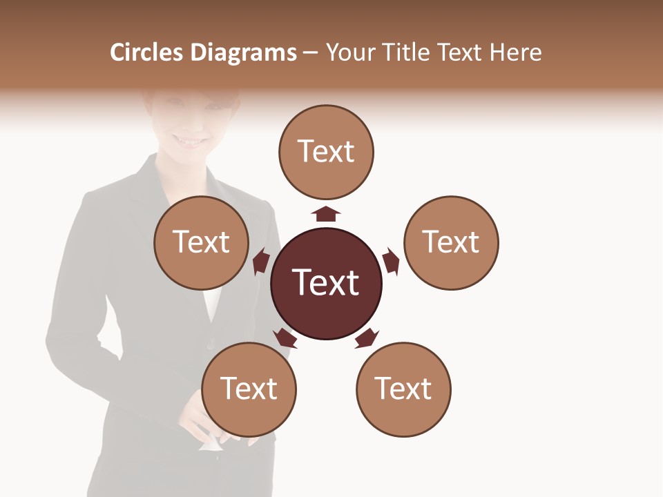 Attractive Suit Assistant PowerPoint Template