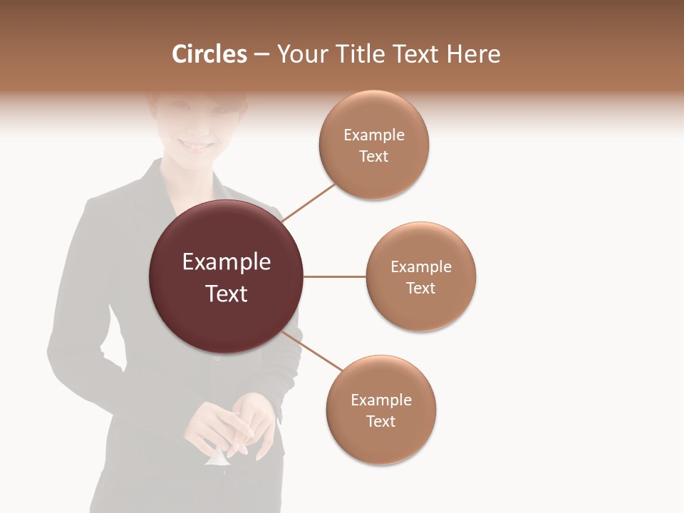 Attractive Suit Assistant PowerPoint Template