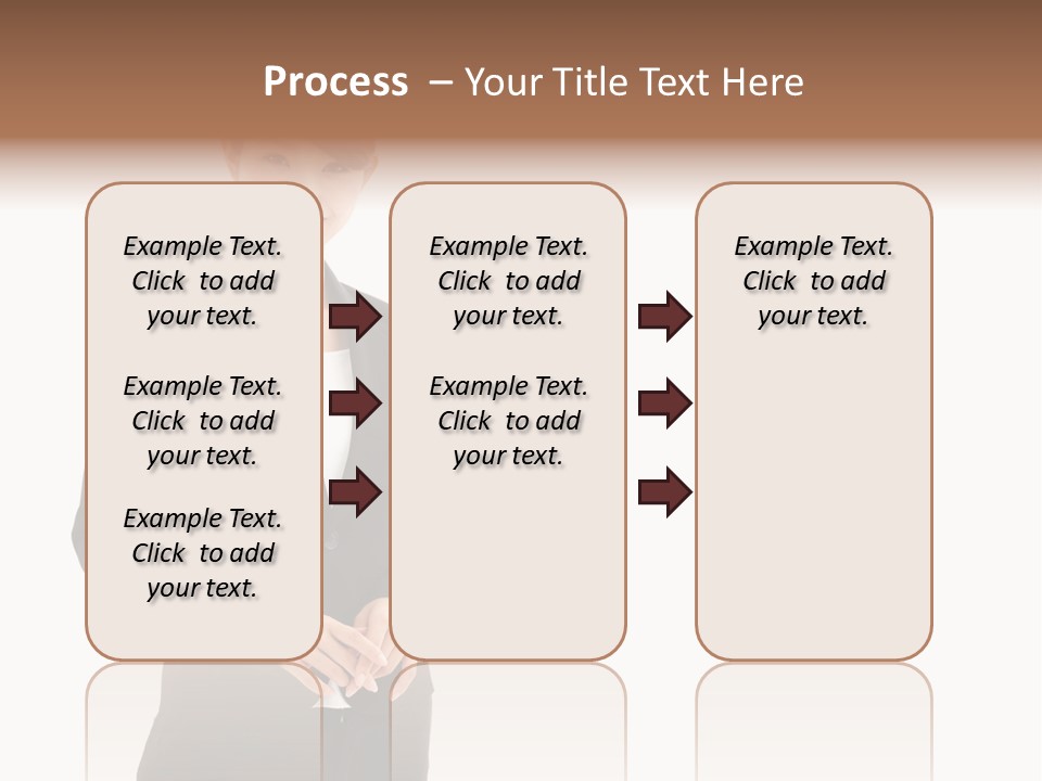Attractive Suit Assistant PowerPoint Template