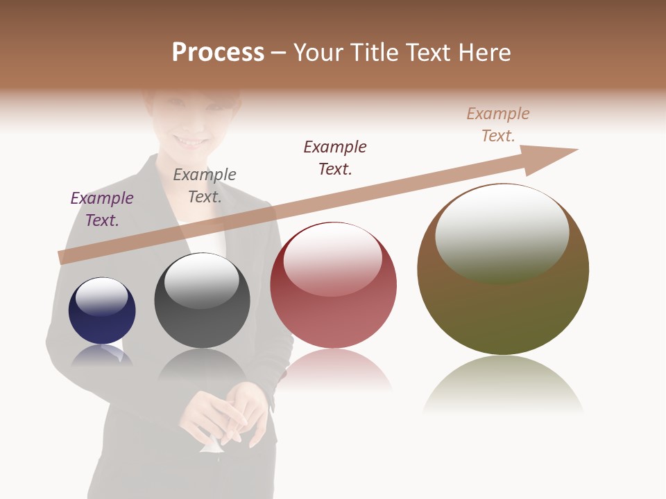 Attractive Suit Assistant PowerPoint Template