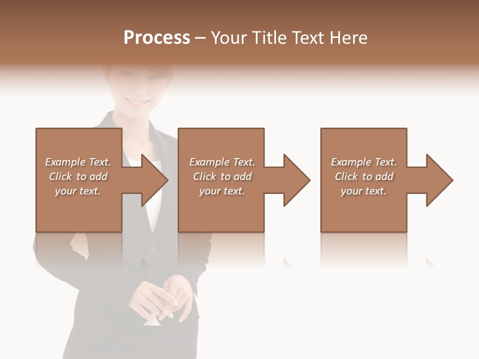 Attractive Suit Assistant PowerPoint Template