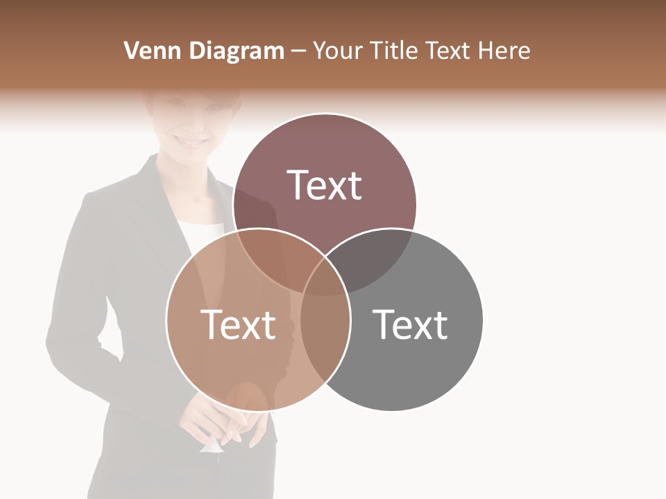 Attractive Suit Assistant PowerPoint Template