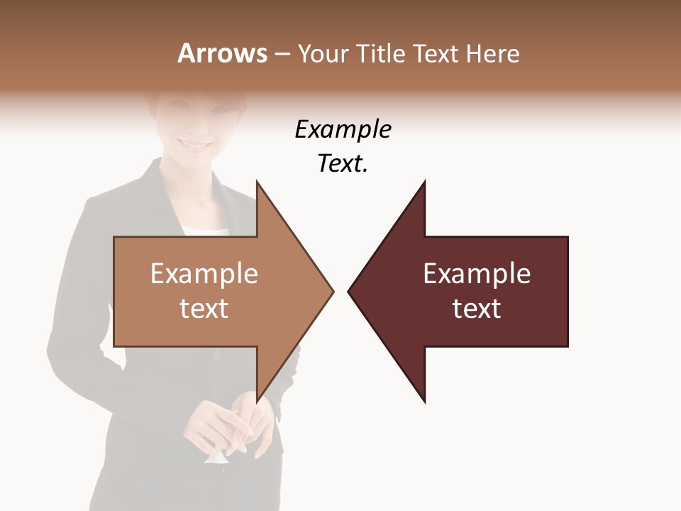 Attractive Suit Assistant PowerPoint Template