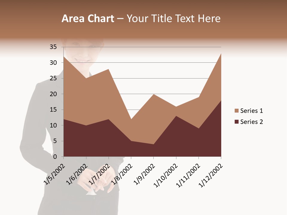 Attractive Suit Assistant PowerPoint Template