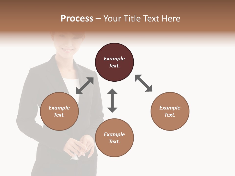 Attractive Suit Assistant PowerPoint Template
