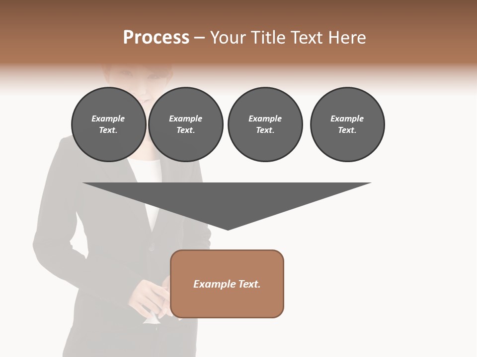 Attractive Suit Assistant PowerPoint Template