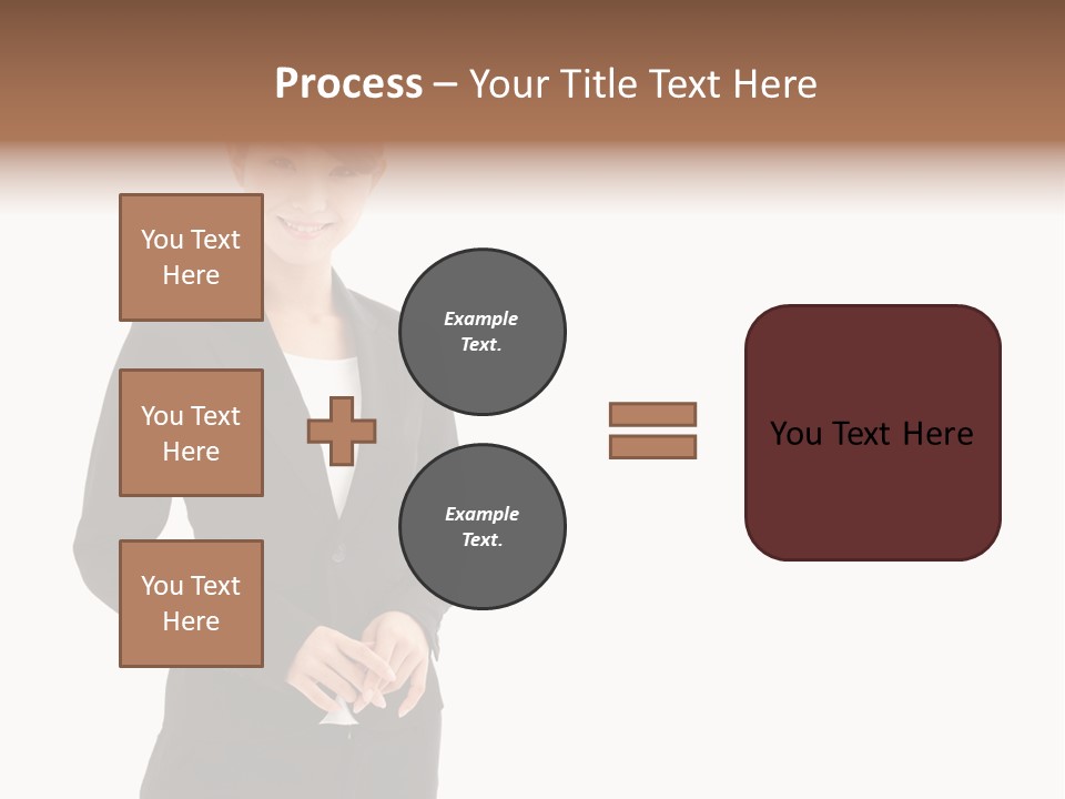 Attractive Suit Assistant PowerPoint Template