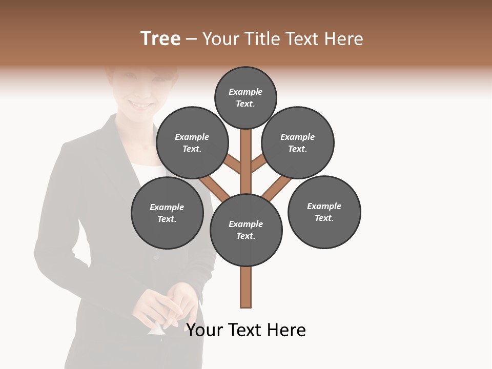 Attractive Suit Assistant PowerPoint Template
