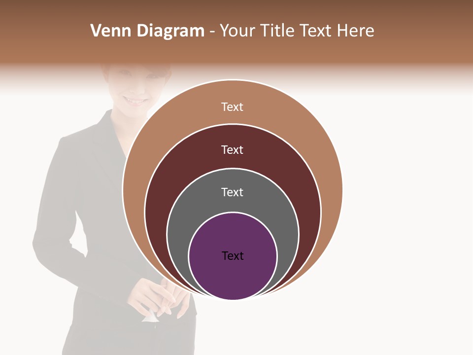 Attractive Suit Assistant PowerPoint Template
