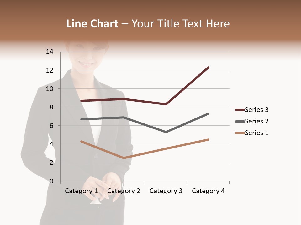 Attractive Suit Assistant PowerPoint Template