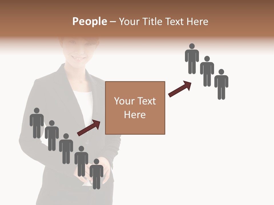 Attractive Suit Assistant PowerPoint Template