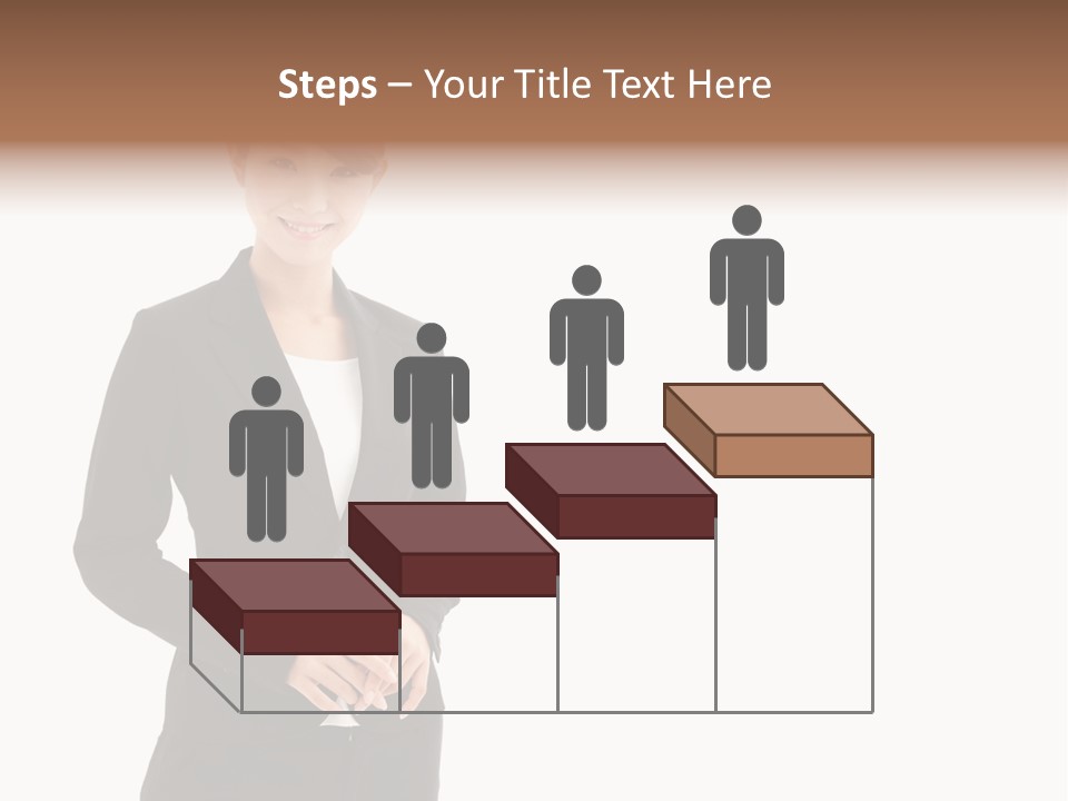 Attractive Suit Assistant PowerPoint Template
