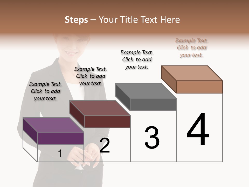 Attractive Suit Assistant PowerPoint Template