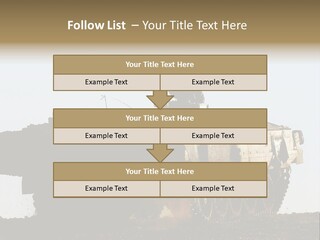 Truce Gaza Idf PowerPoint Template