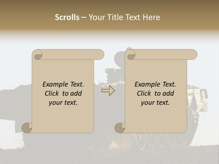 Truce Gaza Idf PowerPoint Template