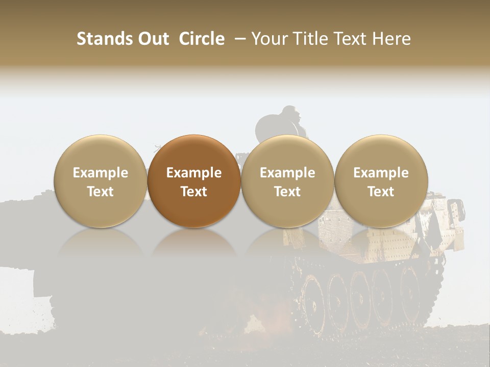 Truce Gaza Idf PowerPoint Template