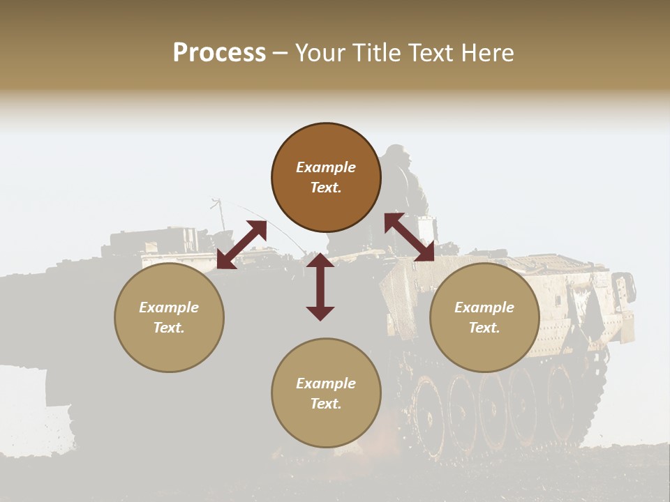 Truce Gaza Idf PowerPoint Template