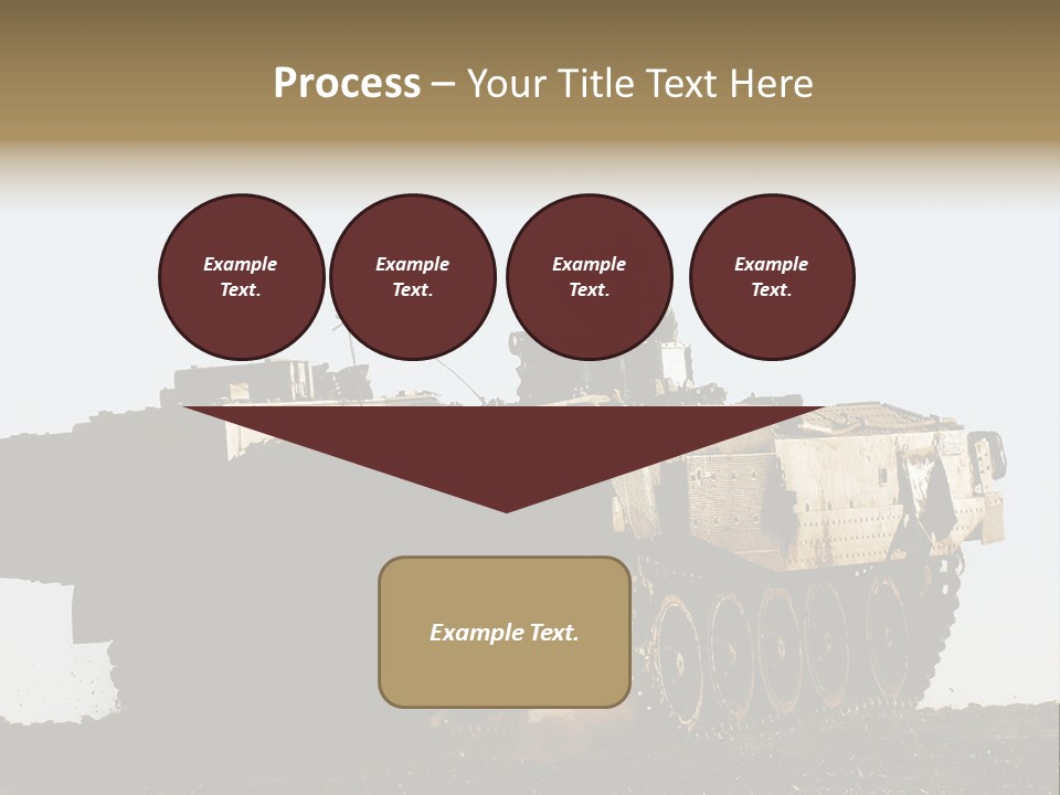 Truce Gaza Idf PowerPoint Template