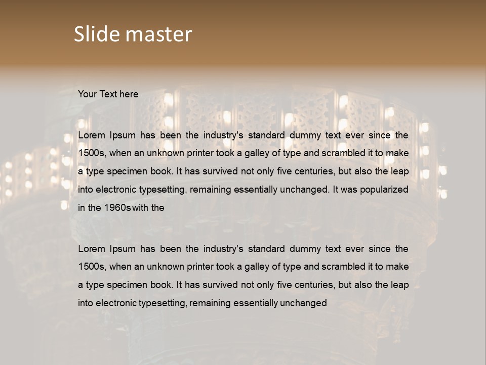 Detail Spirituality Religion PowerPoint Template