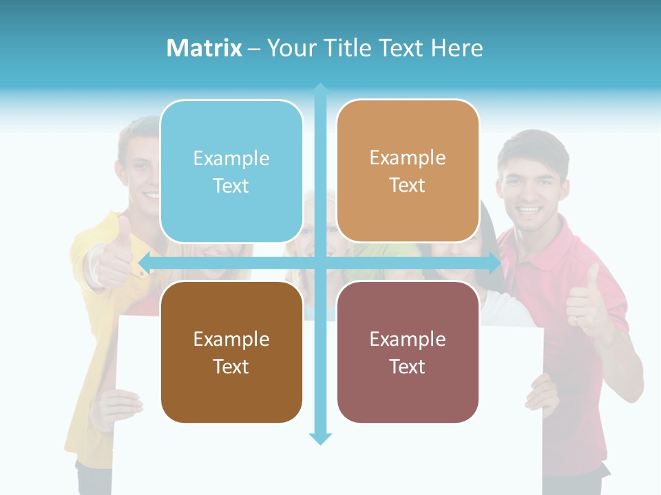 Point Empty Announcement PowerPoint Template