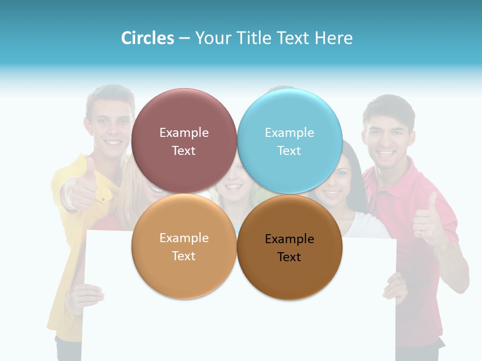Point Empty Announcement PowerPoint Template