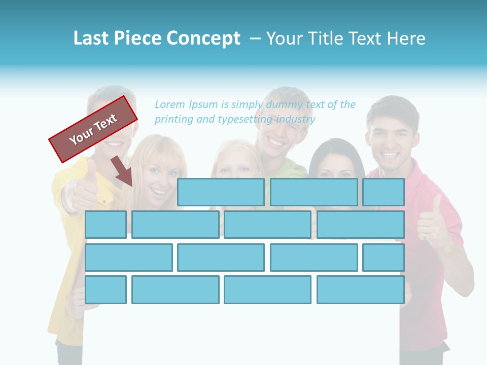 Point Empty Announcement PowerPoint Template