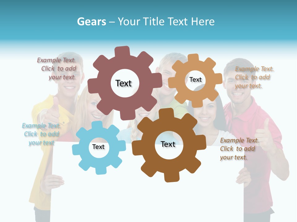 Point Empty Announcement PowerPoint Template